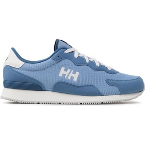 Niebieskie buty sportowe Helly Hansen z płaską podeszwą sznurowane