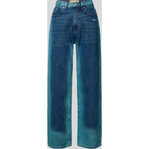 Niebieskie jeansy Review z bawełny