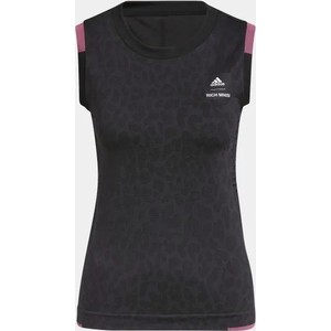 Bluzka Adidas w sportowym stylu z tkaniny z krótkim rękawem