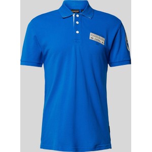 Niebieski t-shirt Napapijri