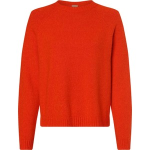 Pomarańczowy sweter Hugo Boss z alpaki