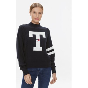 Granatowy sweter Tommy Jeans