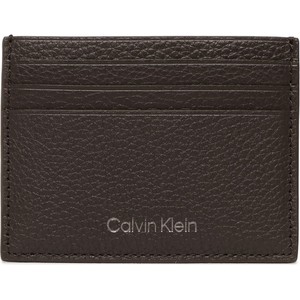 Etui na karty kredytowe Calvin Klein - Warmth Cardholder 6Cc K50K507389 Dark Brown BA3
