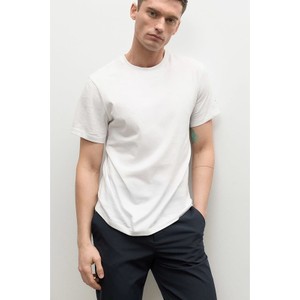 T-shirt Ecoalf w stylu casual z krótkim rękawem z bawełny