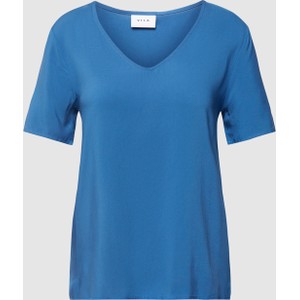 Niebieski t-shirt Vila