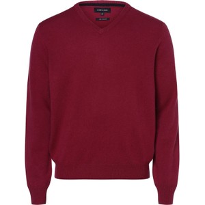 Czerwony sweter Andrew James z kaszmiru