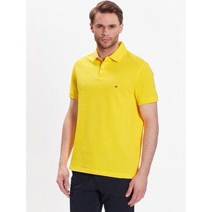 Żółta koszulka polo Tommy Hilfiger