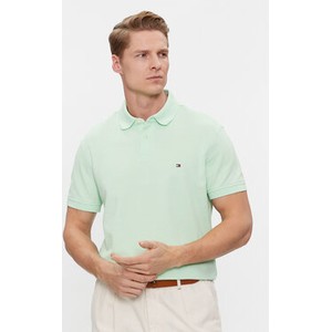Zielony t-shirt Tommy Hilfiger w stylu casual