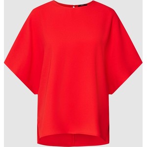 Czerwony t-shirt Joop! w stylu casual z krótkim rękawem