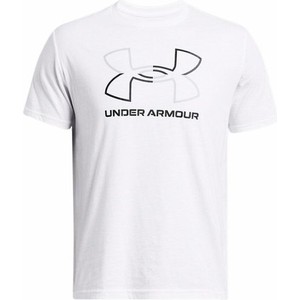 T-shirt Under Armour z krótkim rękawem w młodzieżowym stylu z tkaniny