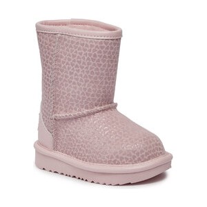 Różowe buty dziecięce zimowe UGG Australia dla dziewczynek