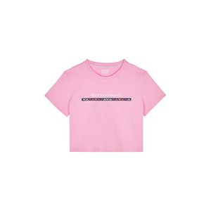 Różowa bluzka dziecięca Emporio Armani