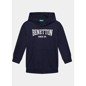 Granatowa bluza dziecięca United Colors Of Benetton dla chłopców