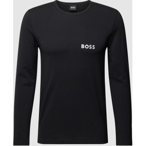 Koszulka z długim rękawem Hugo Boss z długim rękawem w stylu casual z bawełny