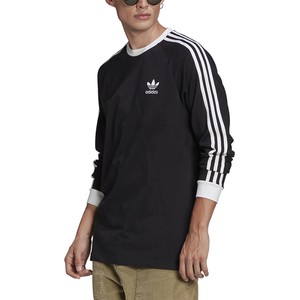 Koszulka z długim rękawem Adidas z bawełny z długim rękawem
