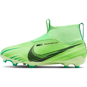 Zielone buty sportowe dziecięce Nike sznurowane dla chłopców