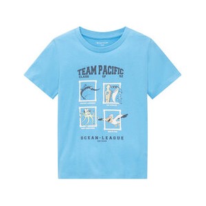 Niebieska koszulka dziecięca Tom Tailor dla chłopców