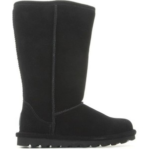 Czarne buty dziecięce zimowe Bearpaw dla dziewczynek