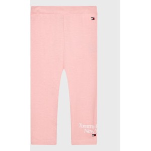 Różowe spodnie dziecięce Tommy Hilfiger