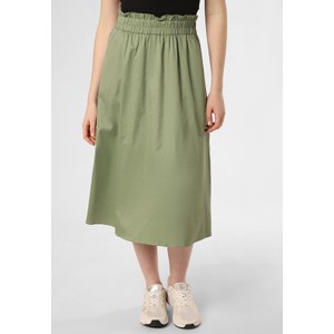 Zielona spódnica Franco Callegari midi w stylu klasycznym z bawełny