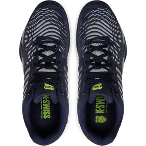 Granatowe buty sportowe K-SWISS w sportowym stylu sznurowane