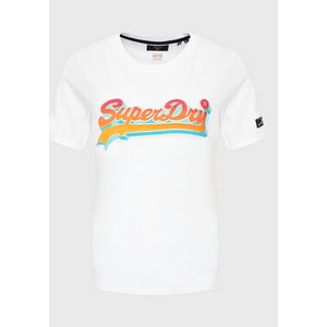 T-shirt Superdry w młodzieżowym stylu z krótkim rękawem