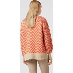 Pomarańczowy sweter Object w stylu casual z wełny