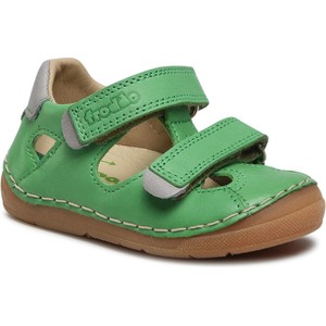 Zielone buty dziecięce letnie Froddo na rzepy dla chłopców