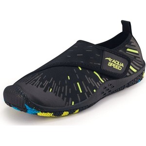 Czarne buty sportowe Aqua-speed na rzepy
