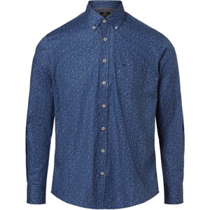 Niebieska koszula Fynch Hatton w stylu casual z bawełny