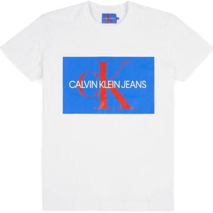 T-shirt Calvin Klein (wszystkie Linie) z bawełny w młodzieżowym stylu