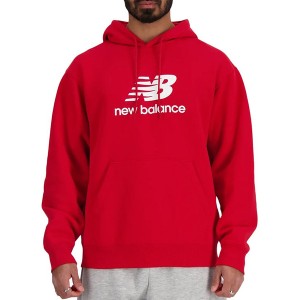 Czerwona bluza New Balance w sportowym stylu