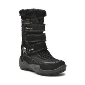 Czarne buty dziecięce zimowe Primigi z goretexu