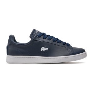 Lacoste Sneakersy Carnaby Pro Leather 747SMA0043 Granatowy