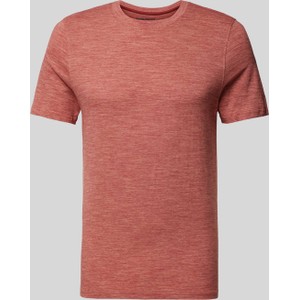 Czerwony t-shirt McNeal z bawełny