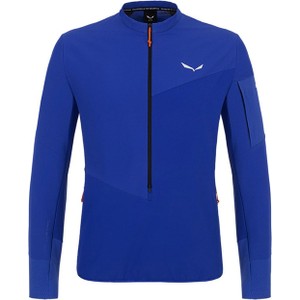 Niebieska kurtka Salewa krótka w sportowym stylu