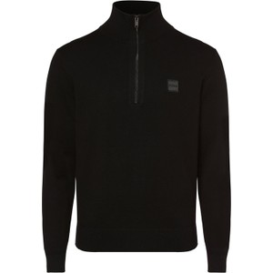 Czarny sweter Hugo Boss w stylu casual z kaszmiru