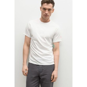 T-shirt Ecoalf z bawełny w stylu casual z krótkim rękawem