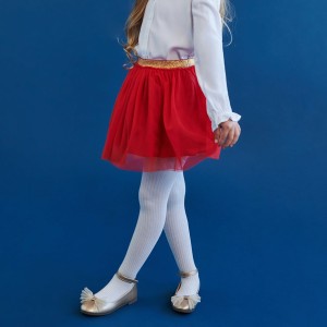 Czerwona spódniczka dziewczęca Sinsay