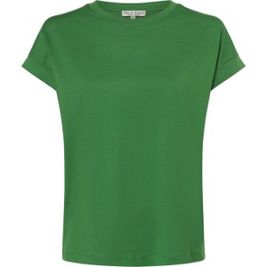 Zielony t-shirt Marie Lund z bawełny
