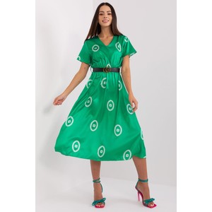 Zielona sukienka ITALY MODA midi