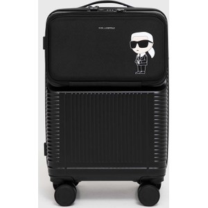 Czarna walizka Karl Lagerfeld
