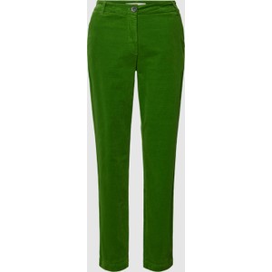 Zielone spodnie Lanius z bawełny