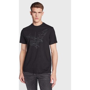 T-shirt Armani Exchange z krótkim rękawem z nadrukiem w młodzieżowym stylu