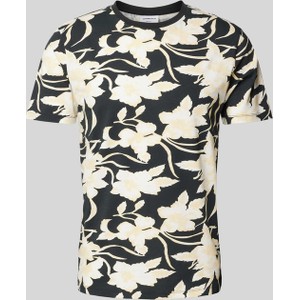 T-shirt Peek&Cloppenburg z krótkim rękawem w młodzieżowym stylu z nadrukiem