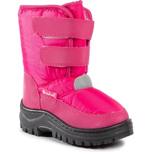 Różowe buty dziecięce zimowe Playshoes dla dziewczynek