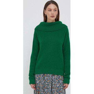 Zielony sweter United Colors Of Benetton w stylu casual