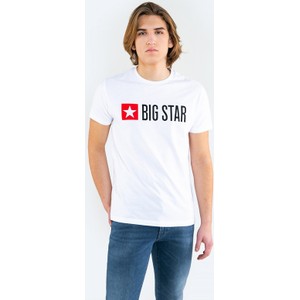 T-shirt Big Star z nadrukiem z krótkim rękawem