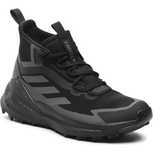 Czarne buty sportowe Adidas Performance terrex w sportowym stylu z goretexu