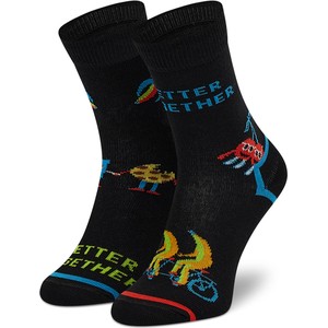 Czarne skarpetki Happy Socks